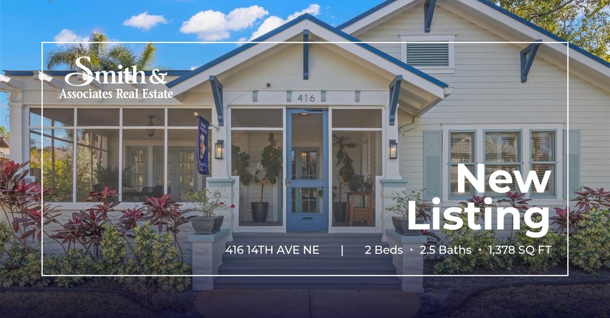 CarolineREAgent's tweet photo. 📍 New Listing 📍 Take a look at this fantastic new property that just hit the market located at 416 14th Ave Ne in St Petersburg. Reach out here or at (727) 515-3185 for more information!

Listed by Sharon Kantner https://t.co/RMvZjnFcnA https://t.co/pPcQr8nqEN