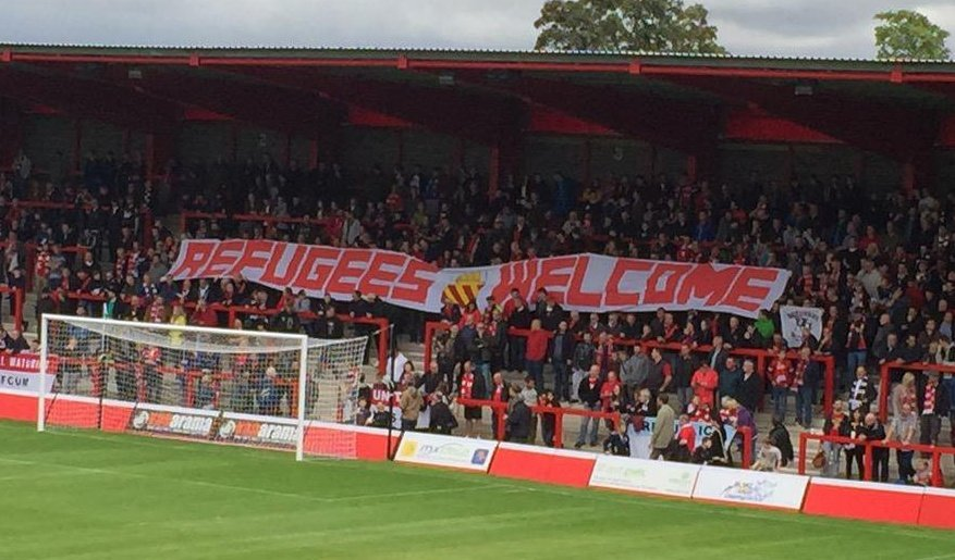 Anti-fascist, Anti-zionist: FC United of Manchester, England