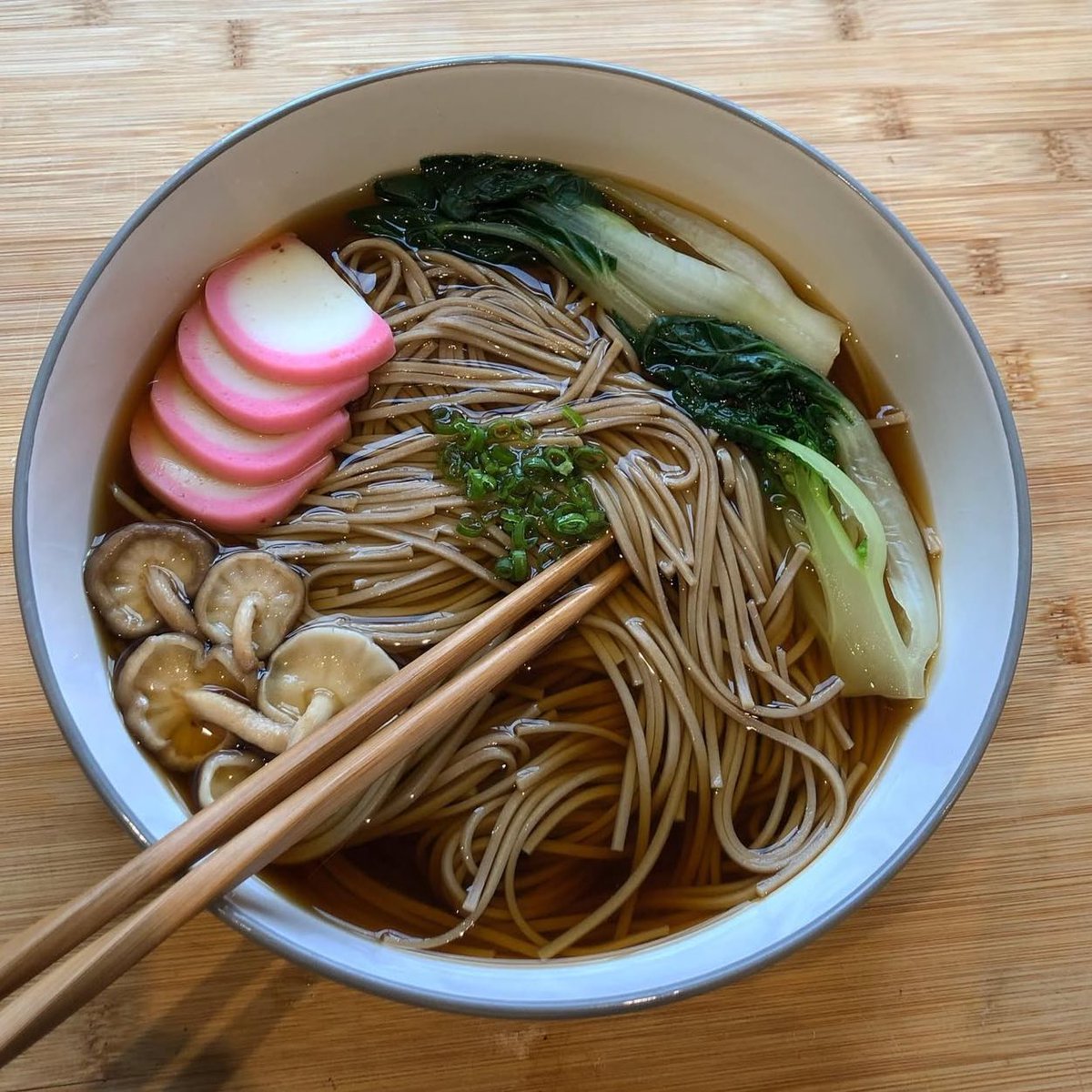 burnt basque cheesecake with fresh strawberries 
OR
soba noodles and veggies in soy based broth