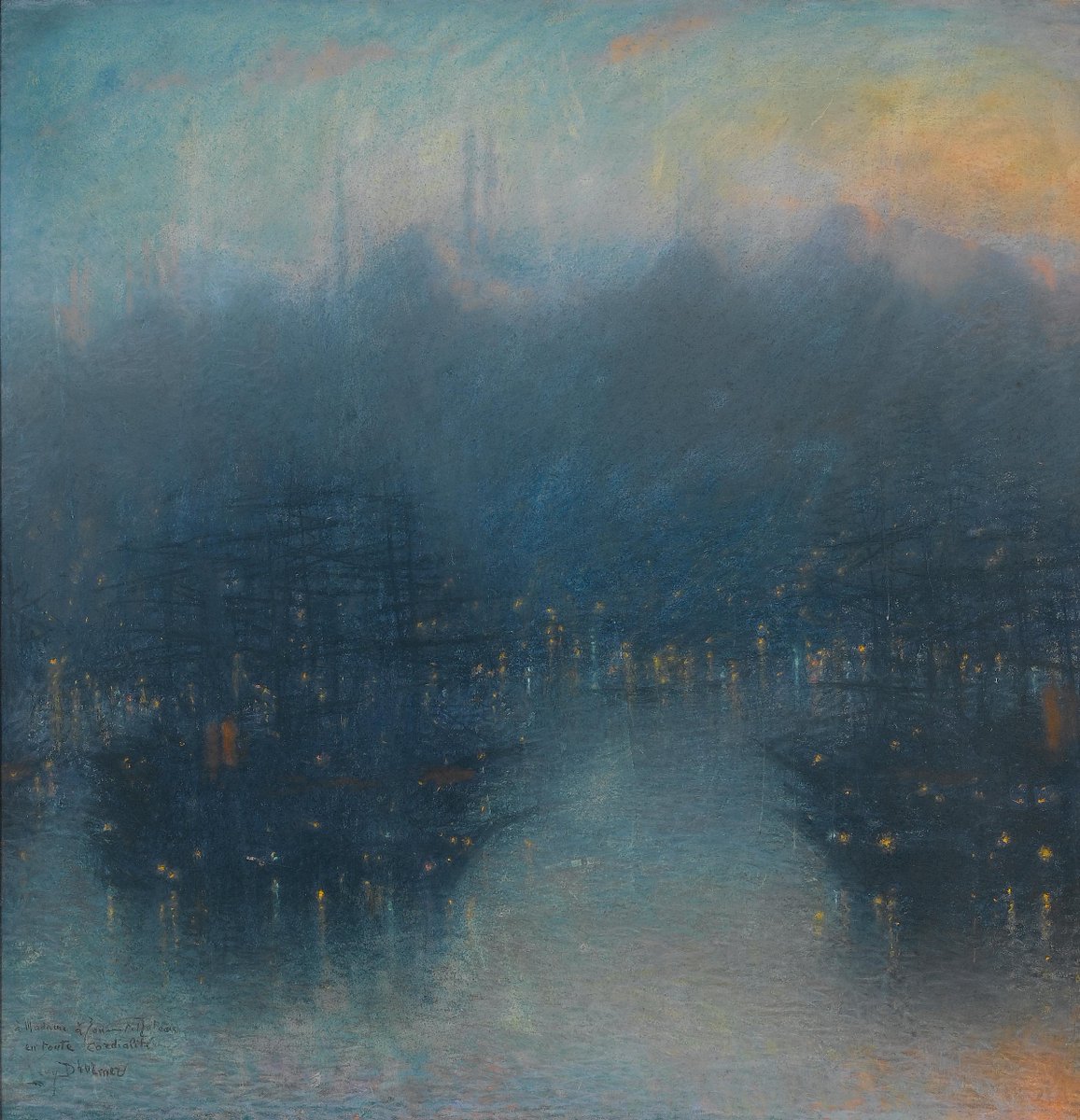 fatih_kiral's tweet photo. “Istanbul” by Lucien Levy-Dhurmer (1865-1953) https://t.co/aWrZ5TKkuJ