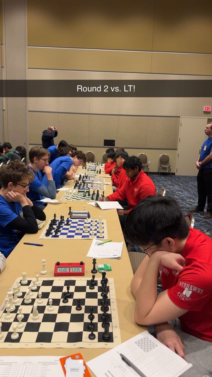 meistersteger's tweet photo. Round 2 vs. LT at Table 15!! Lots of work to do! HAWKS!
@NCHSActivities @NCHSOFFICIAL https://t.co/0flCZnVGr5