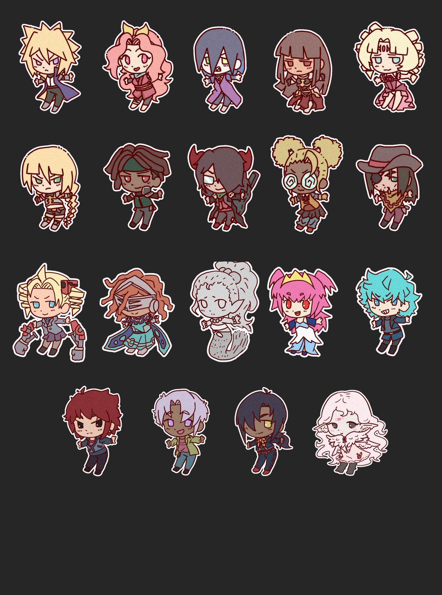 Hice 64 chibis de amigos, colegas y gente que aprecio mucho. Gracias por todo chicos.

No pude poner a todos: algunos sin avatar/OC, otros no quedaban con el cuerpo etc ;;

No puedo etiquetar a todos, así que búscate. Si no estás, igual te quiero mucho <3.

Feliz 14 de Feb!