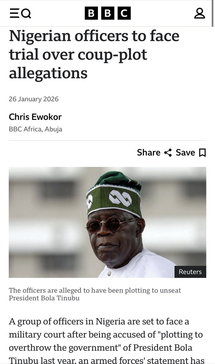 🧏🏾‍♂️If anything happens to President Tinubu and Vice President Kashim Shettima, we are going to hold Nuhu Ribadu accountable. If he fails to detain El rufai next week.

They must produce those names! 
Because If the NSA lines are compromised, just be certain that your president can