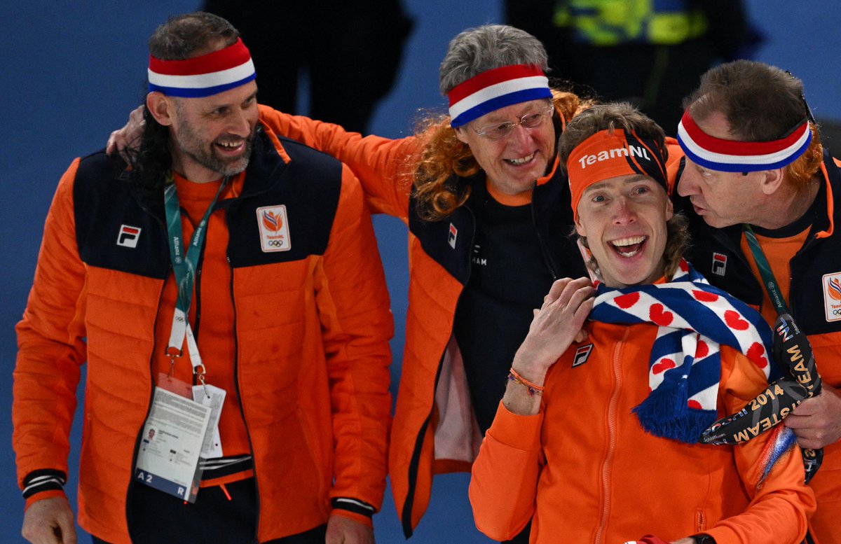Results say bronze, but that mullet screams GOLD! 😎

🥉 Jorrit Bergsma 🇳🇱 - 10 000M

#Olympics #WinterSports #WinterOlympics #ISUShowtime #MilanoCortina2026 #SpeedSkating