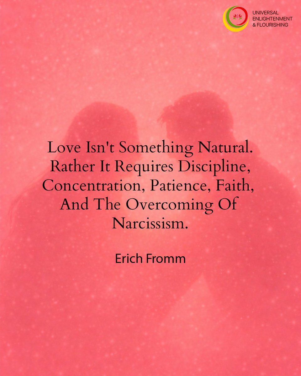 Love is not a feeling that fades and returns at will.
It is a practice. And a commitment to Care, Respect, Responsibility and Knowledge. #ErichFromm
At UEF, we believe flourishing begins when we choose love and learning every day.
#HumanFlourishing #UEF #ErichFromm