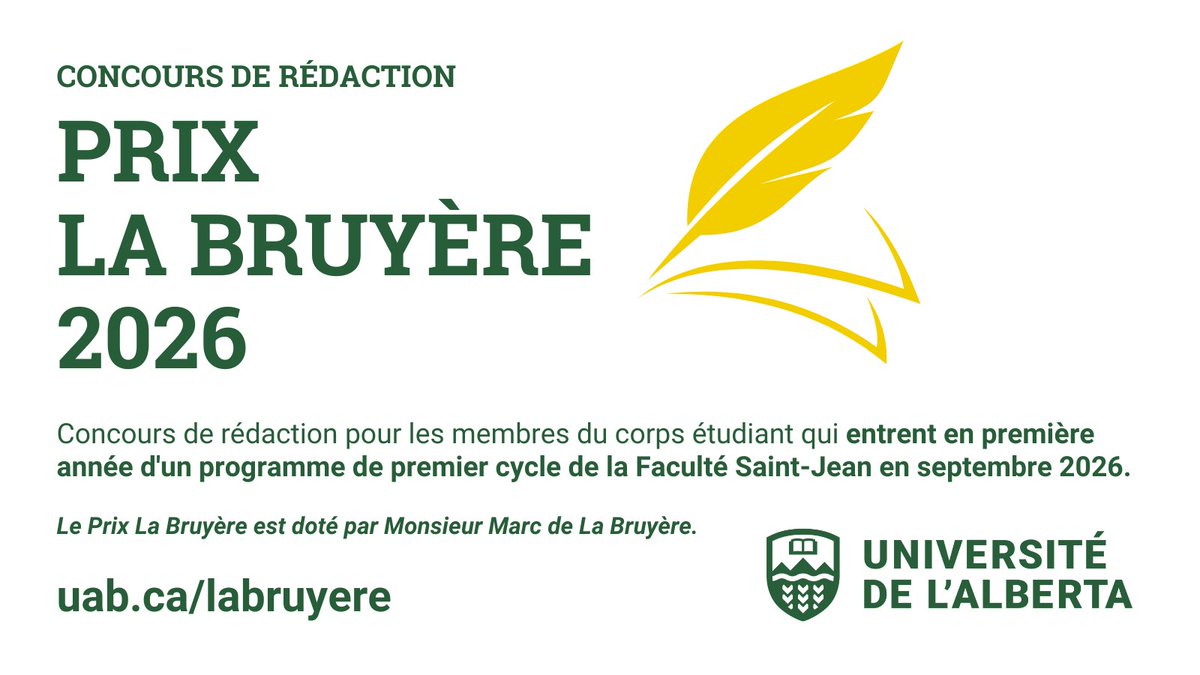 UAlberta Campus Saint-Jean tweet media