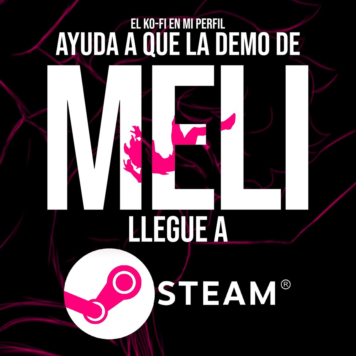 Me gustaría poder publicar la demo de MELI en Steam.

Para mí eso es importante porque Steam es el lugar donde más gente puede conocer el proyecto, guardarlo en la wishlist y seguirlo desde ahora.

Que alguien haga eso ya significa mucho para mí