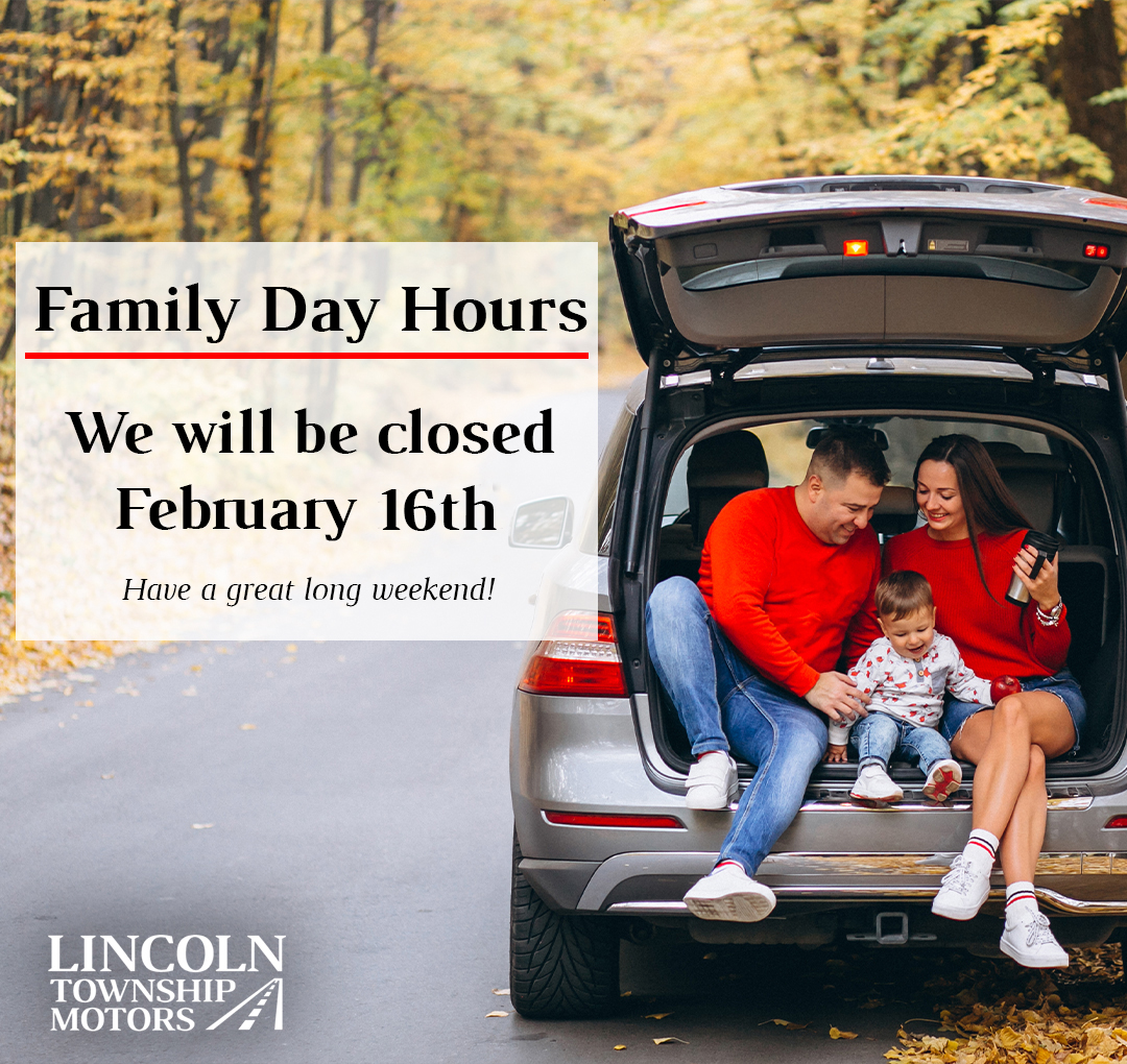 The long weekend is almost here! We will be closed Monday February 16th for Family Day. What do you have planned for the weekend?