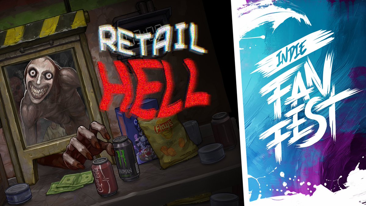 leapgamestudios's tweet photo. Check out 🔥Retail Hell🔥 in the @indieexchange's  Indie Fan Fest!

➡️Thursday, Feb. 19th at 10AM Pacific⬅️

We'll have a brand new trailer featured in the showcase alongside so many other fantastic indie titles - tune in! https://t.co/bzUGhDhQ5g