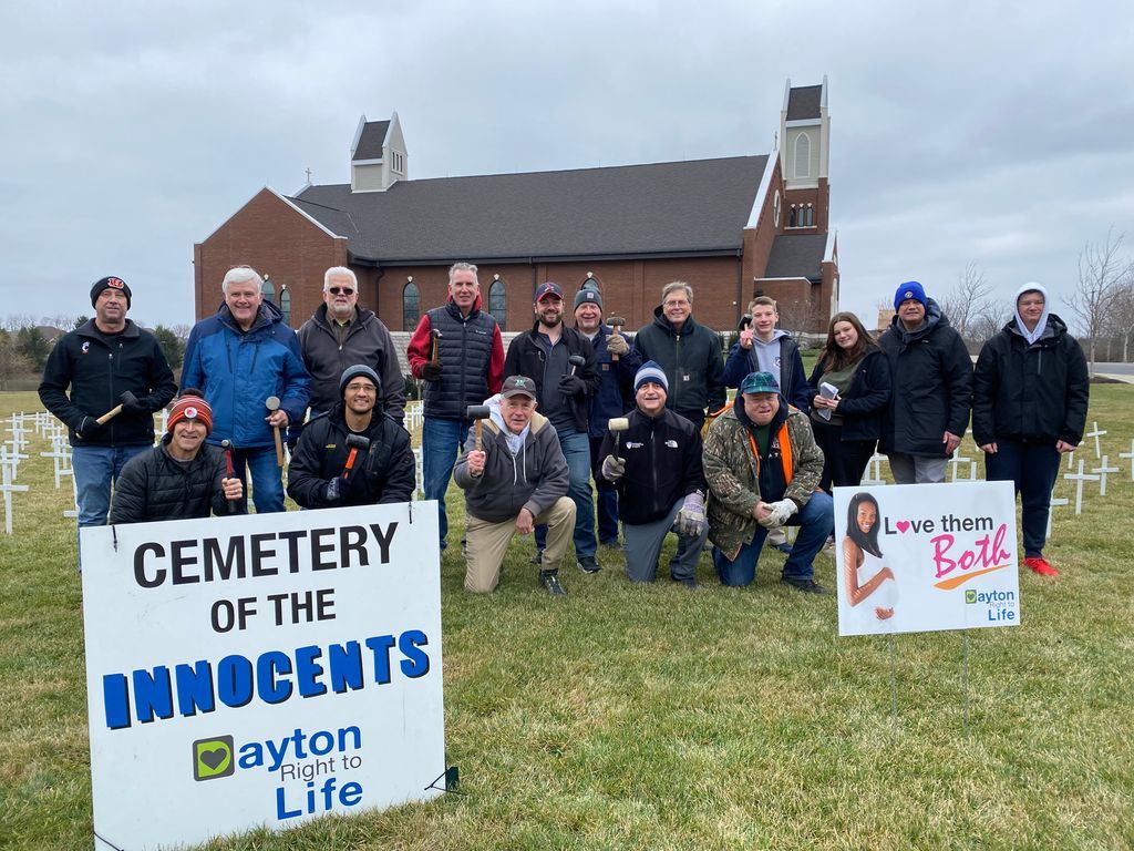 KofC14400's tweet image. ✝️ KofC &amp;amp; Dayton Right to Life Cross Memorial
Sat, Feb 14 • 8:30 AM
St. Mary of the Assumption

Help us place crosses to remember innocent lives lost to abortion &amp;amp; pray for healing. All are welcome.

#RespectLife #PrayForLife #KofC