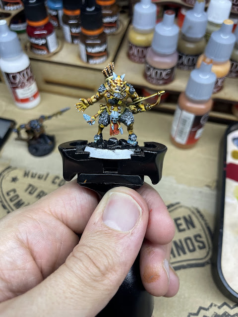 CordoLegendario's tweet photo. Ayer le dimos turno a la #escaladaPuchi, que va demostrando que ejército a ejército sube el nivel. Menudas pedazo de alimañas...#WarhammerFantasy
https://t.co/HbDmJLKifN https://t.co/wJK9XUh2Ce