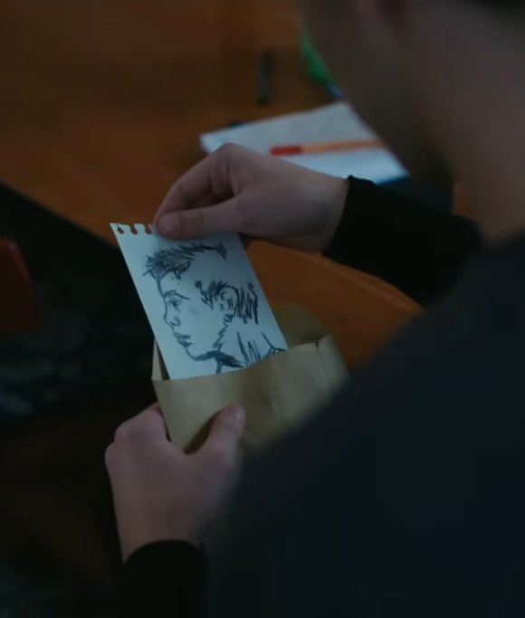 The image of Lovro returning home and the first thing he took back with him was Ivan's drawing, I shed a tear #sramhr