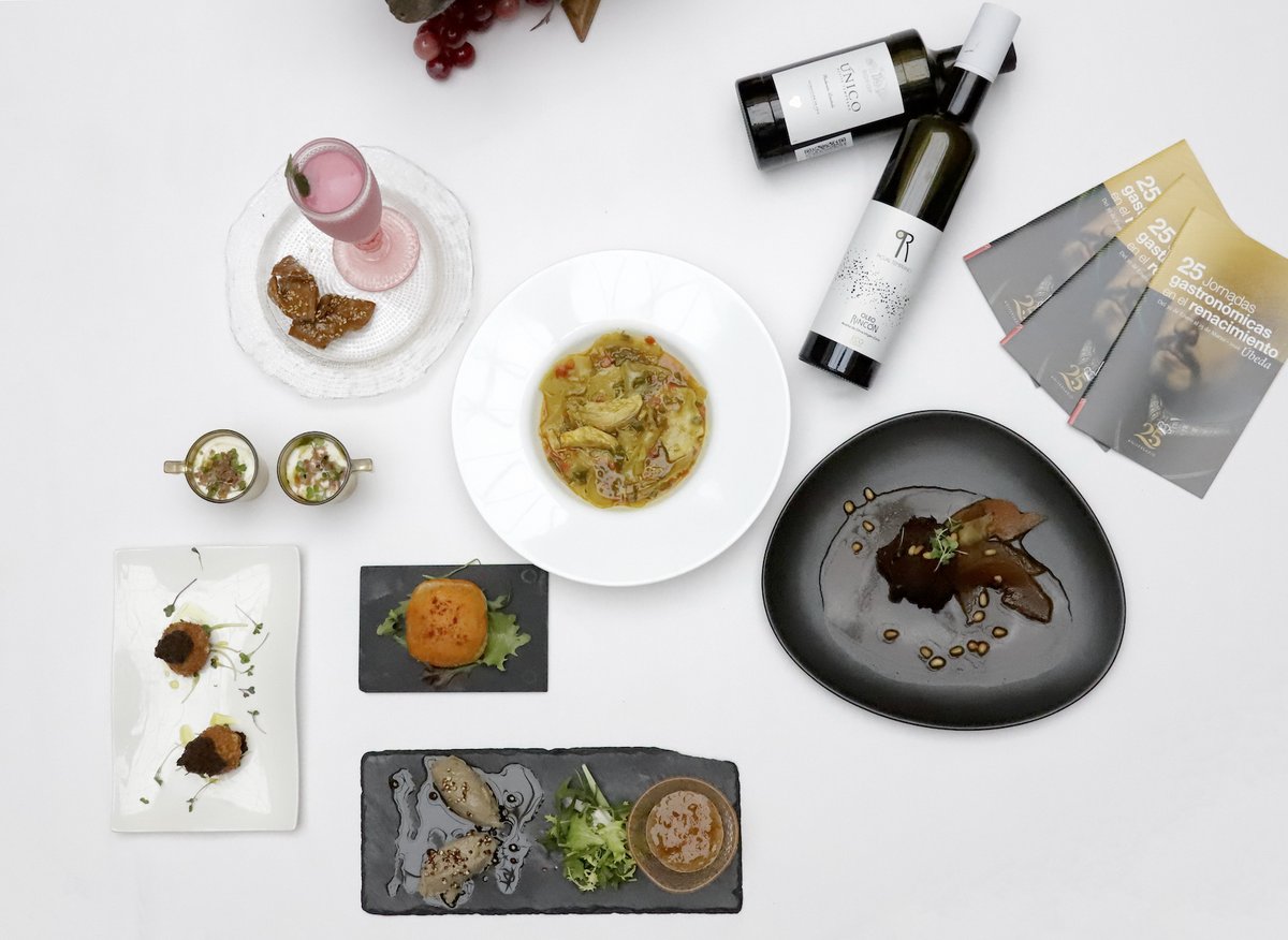 🍽️ #𝗠𝗘𝗡𝗨́ | No te pierdas la muestra de ricos sabores que nos han confeccionado en las cocinas de Restaurante El Ábside, con los #AOVE Óleo Rincón y Único.

ℹ Más información⤵⤵
gastronomiarenacimiento.wordpress.com/2026/02/13/res…