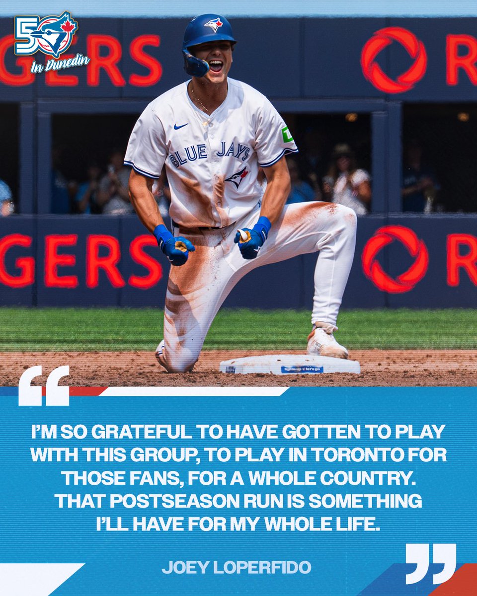 A special bond between JoJo & Blue Jays fans ❤️