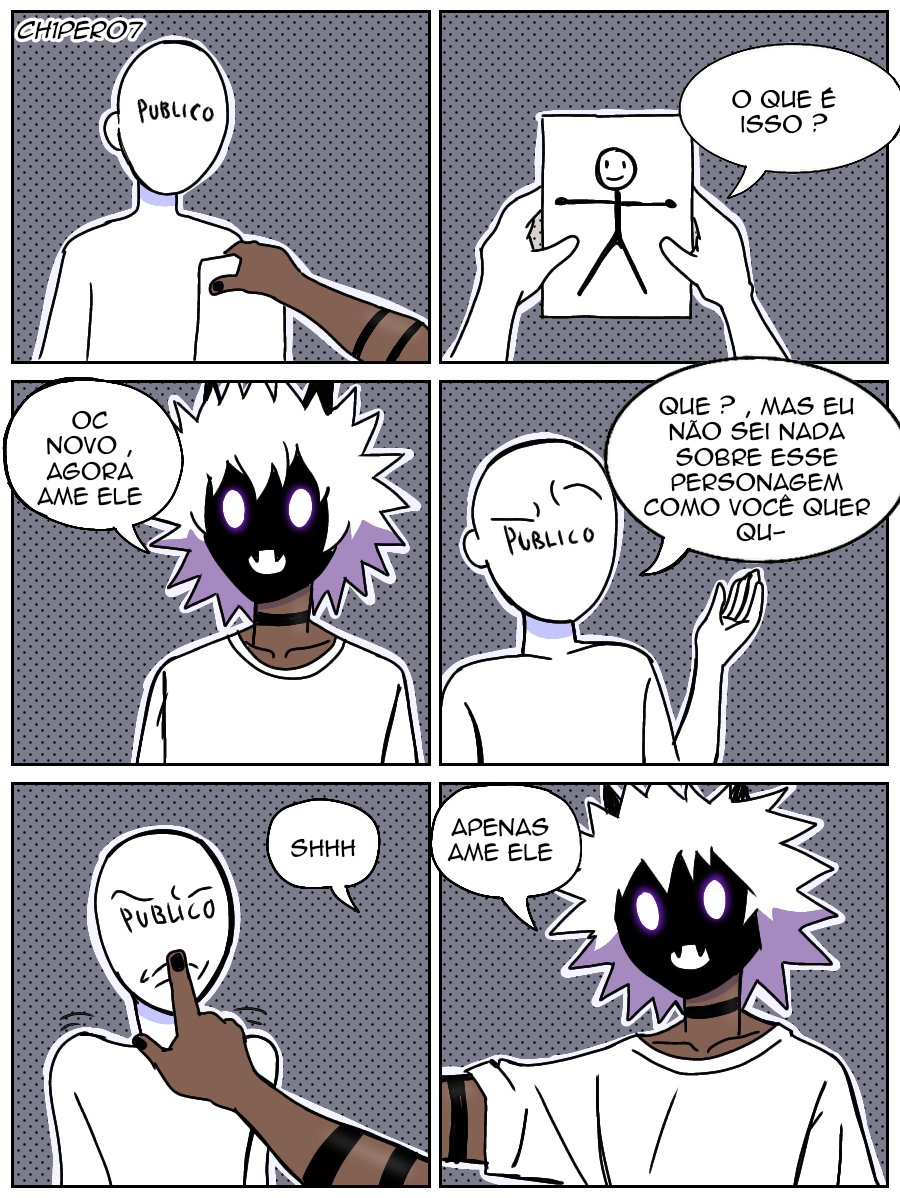 Ch1per07's tweet photo. Como eu crio meus ocs : https://t.co/tt1eU5ba9z