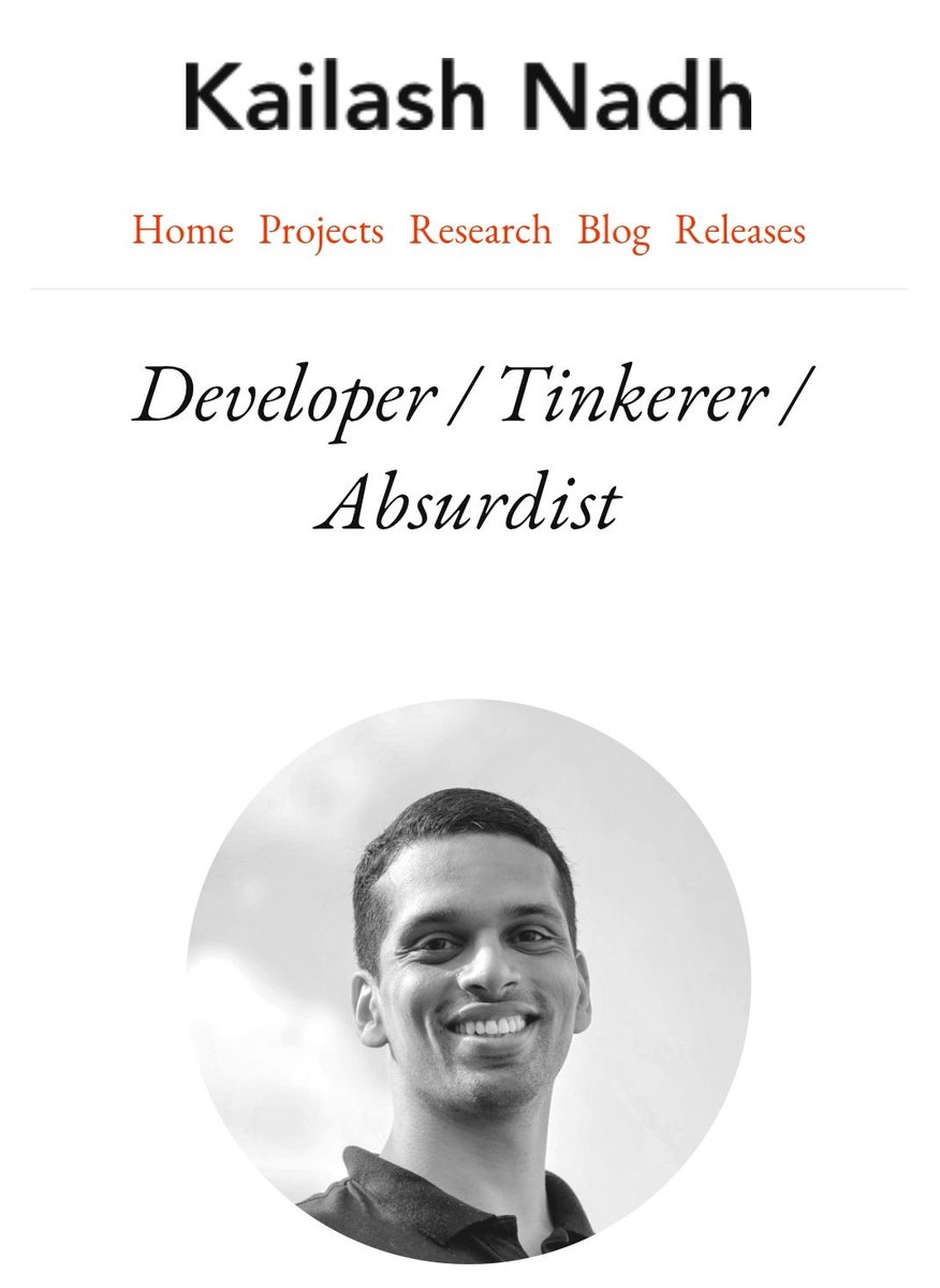 > Meet Kailash Nadh, Zerodha CTO
  
> Built Oat: 8KB UI lib (6KB CSS + 2.2KB JS)  

> Zero deps, no framework, no build step 

> Dark mode included, tiny &amp; fast  

> Clean shot at JS framework bloat