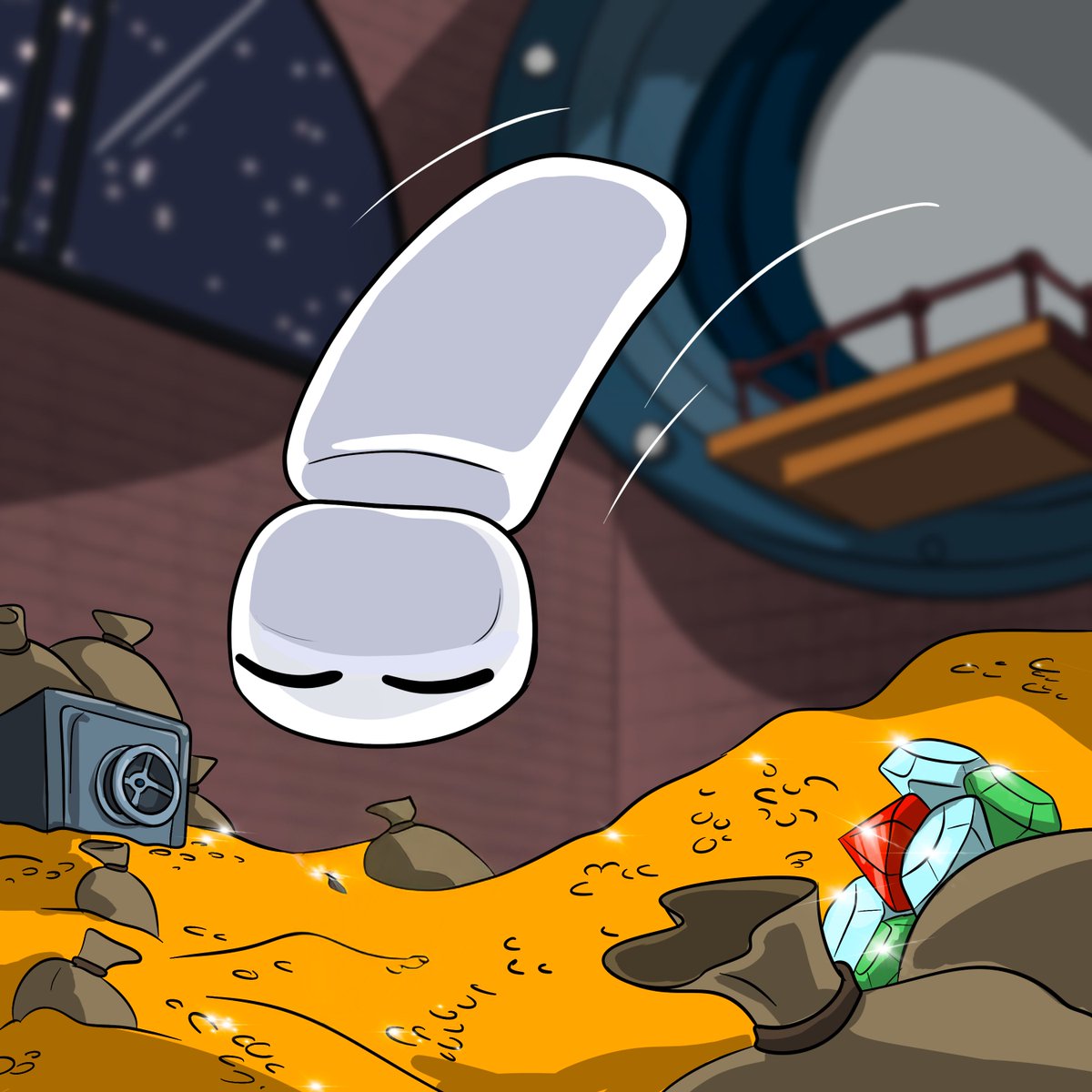 first you see it with $in 

then it begins to exist without