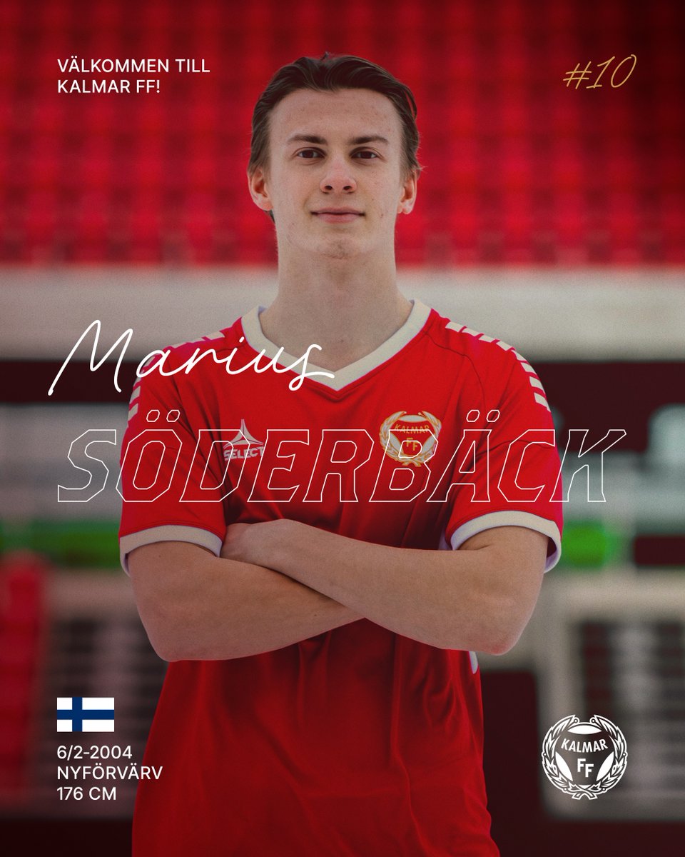 Välkommen till Kalmar FF, Marius Söderbäck!
kalmarff.se/marius-soderba…