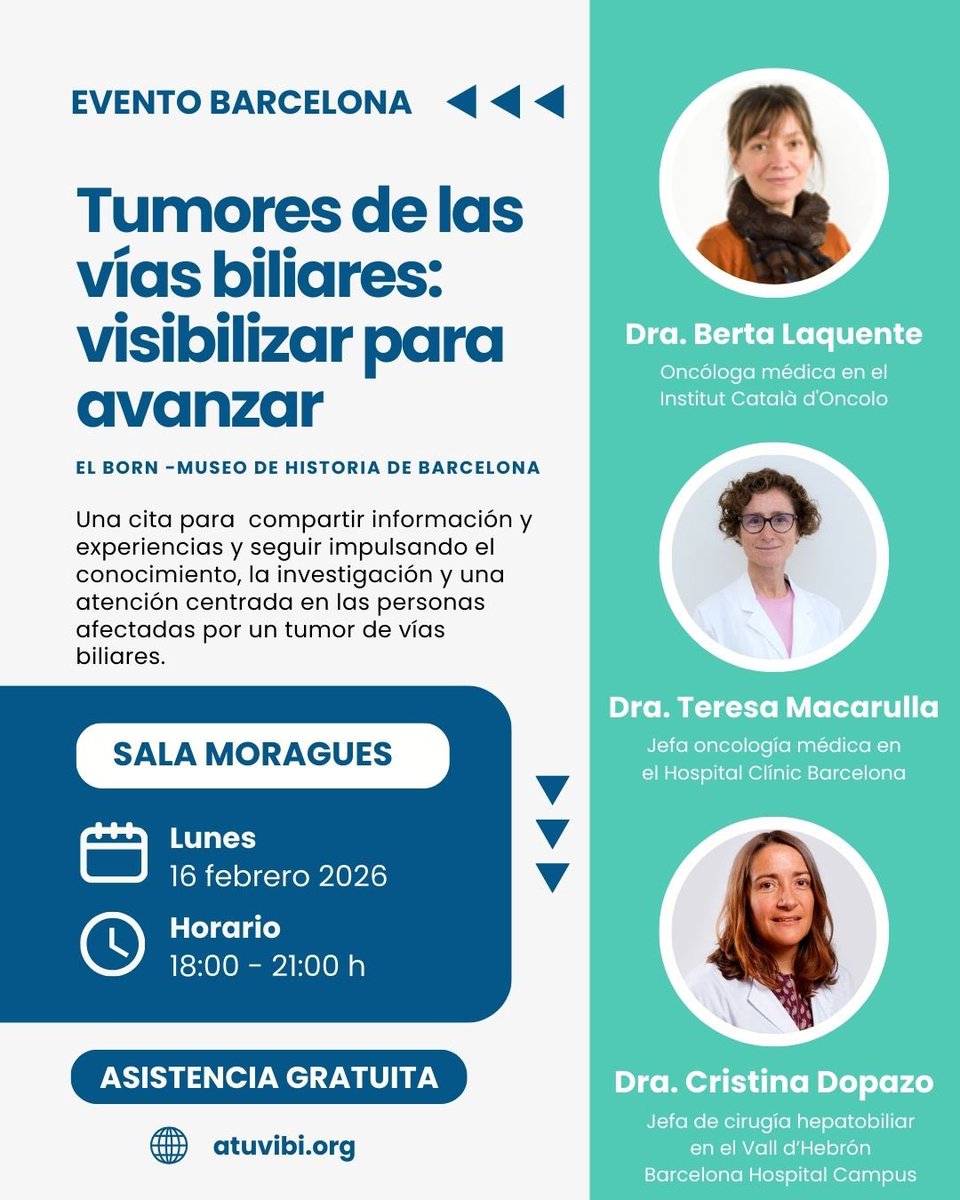 Asociación de Tumores de Vías Biliares tweet media