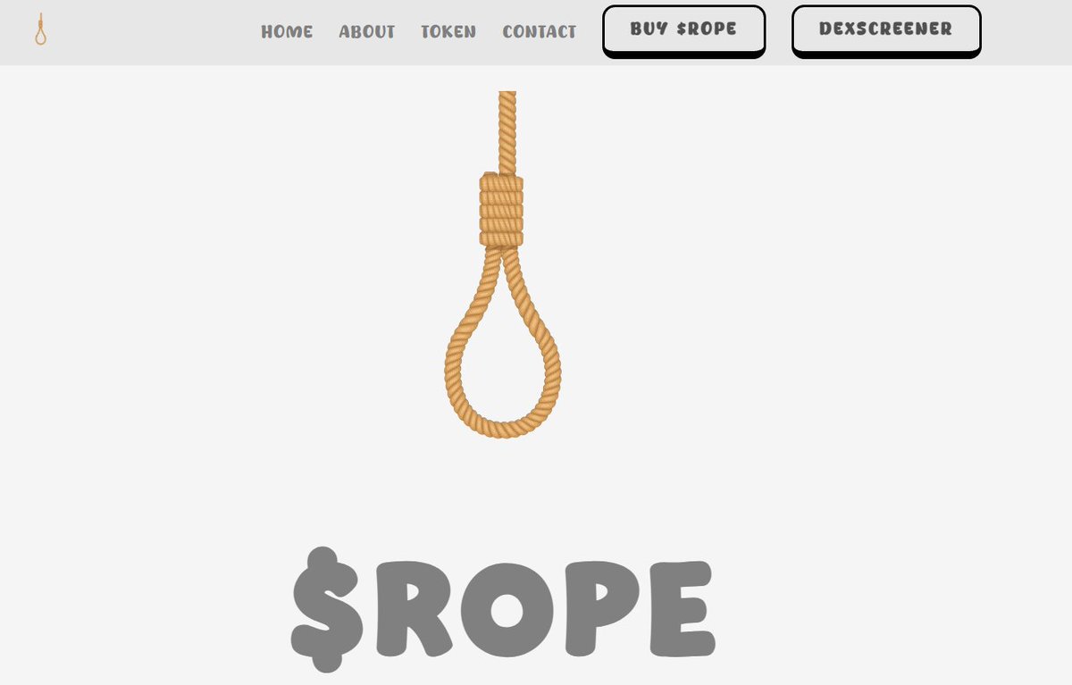 $ROPE is live on PF

Website live soon