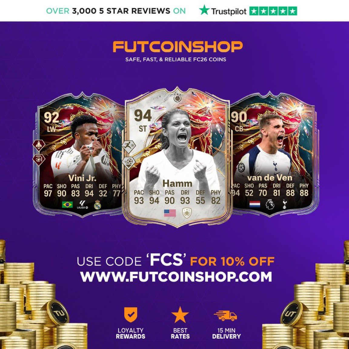 ⭐️Chiellini, Gilberto, Henry, Vieira🏆a lot of good SBCs but no resources😅

Afford any player with <a href="/FUTCoinShop/">FUT Coin Shop</a> ✅

Use code ✨ROMANIA✨ for discounts

Order now - futcoinshop.com🤝