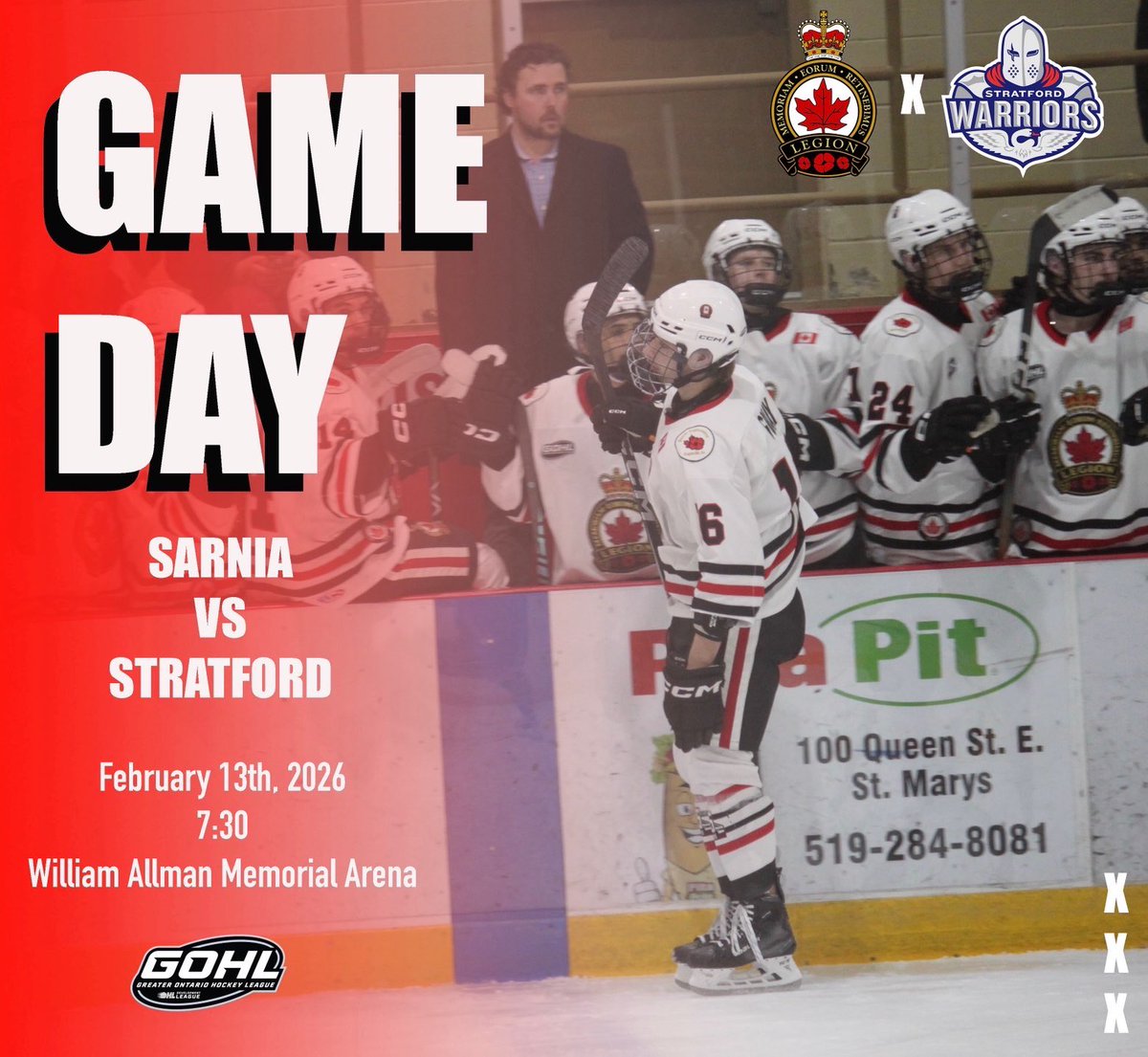 Sarnia Legionnaires tweet media