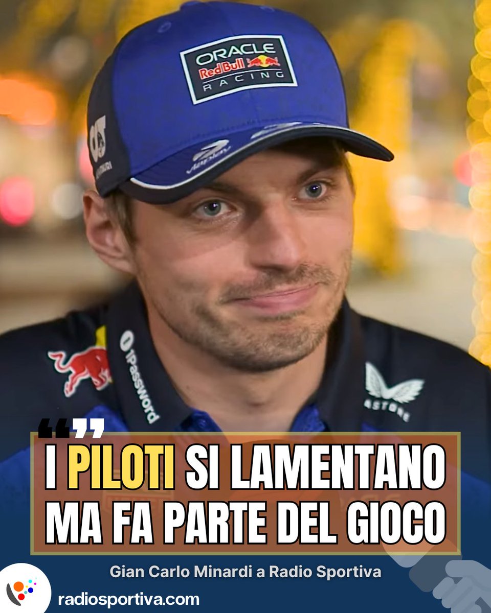 Aria di tempesta ai test #F1 in Bahrain!🏎️

#Verstappen: «Sembra una Formula E, non mi diverto». #Norris punge: «Se non gli piace, faccia altro». 
🗣️#Minardi a RS getta acqua sul fuoco: «Lamentele normali ai cambi di regole. La sfida vera? Sarà trovare i 30CV nel carburante».⛽️🔥