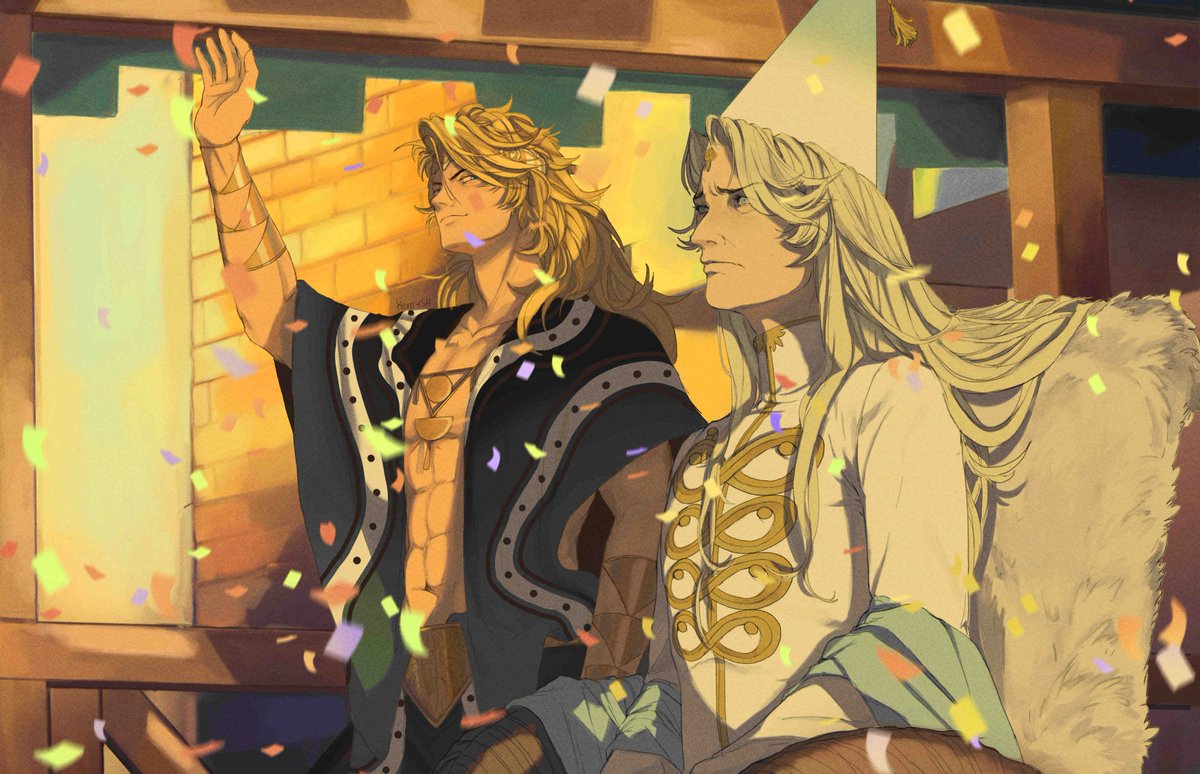 i tried really hard but i just cant bring myself to work on it anymore (bc i dont like it), so it will remain unfinished
happy birthday, deanreldy

#とんがり帽子のアトリエ #witchhatatelier #Δ帽子 #deanruit