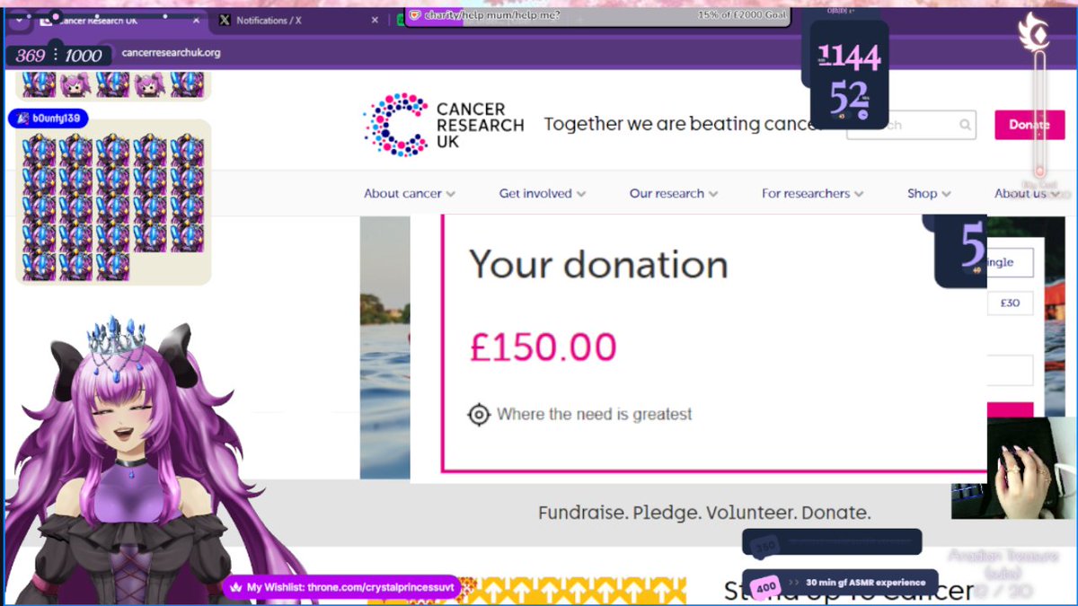 🔴Crystal Princessu ENVtuber 🔮🌌🎶SUBATHON tweet media