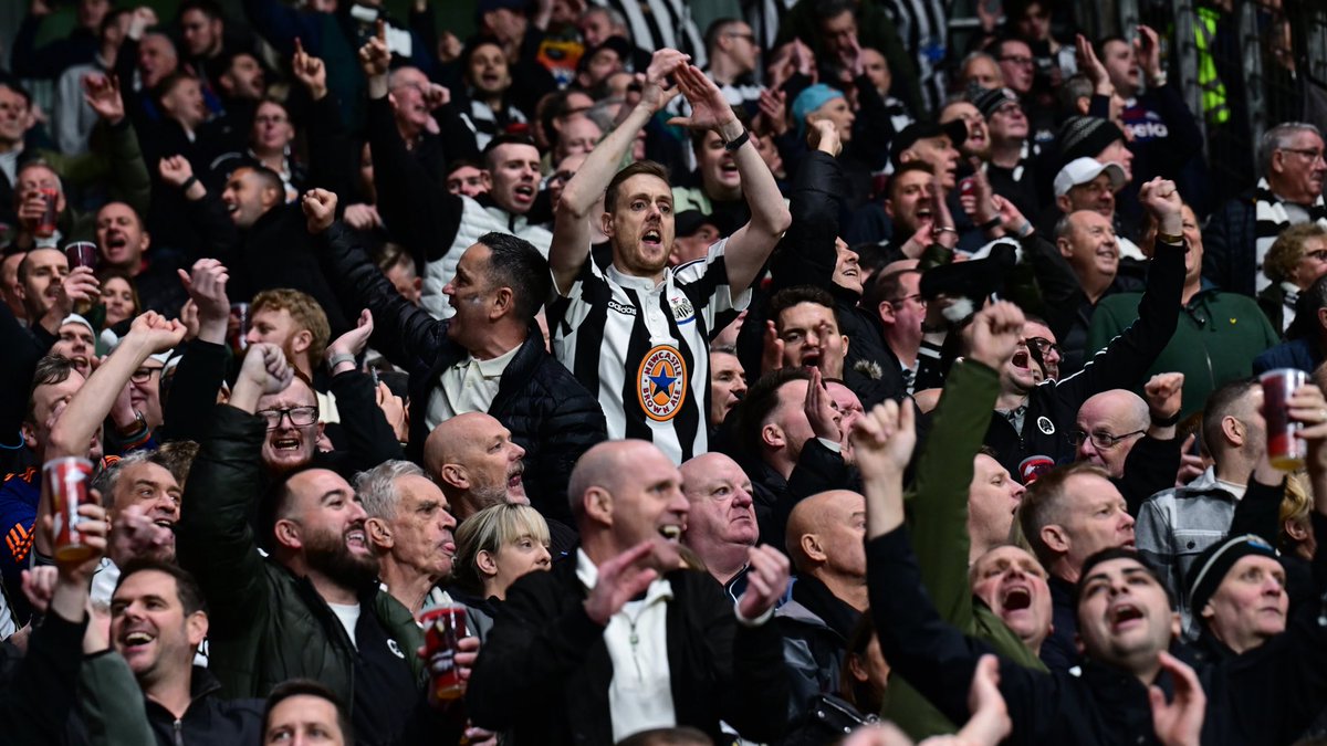 🏆 6,515 supporters at Aston Villa
💫 1,998 supporters in Baku
🌙 3,065 supporters heading to Manchester 

One hell of a week ahead. Best supporters in the world. #NUFC