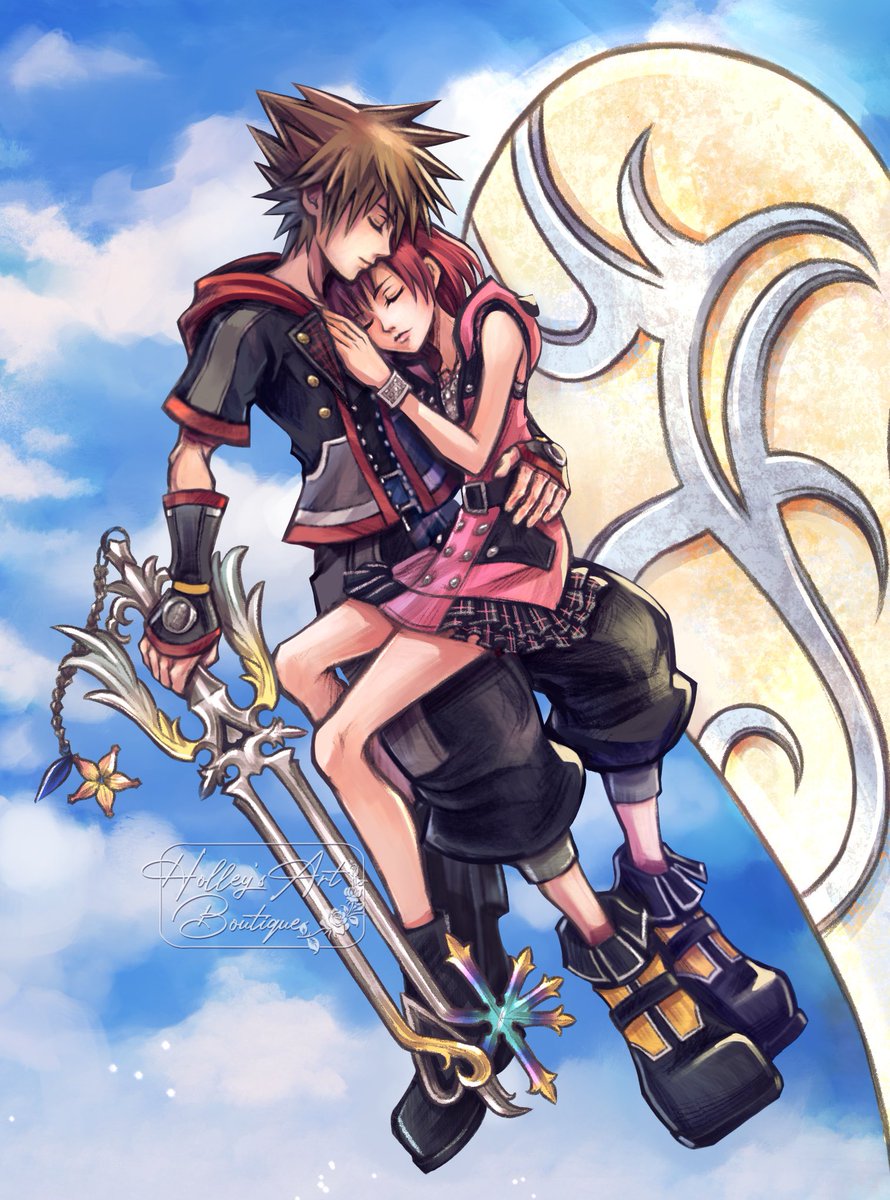 Oathkeeper Sora and Kairi 🔐