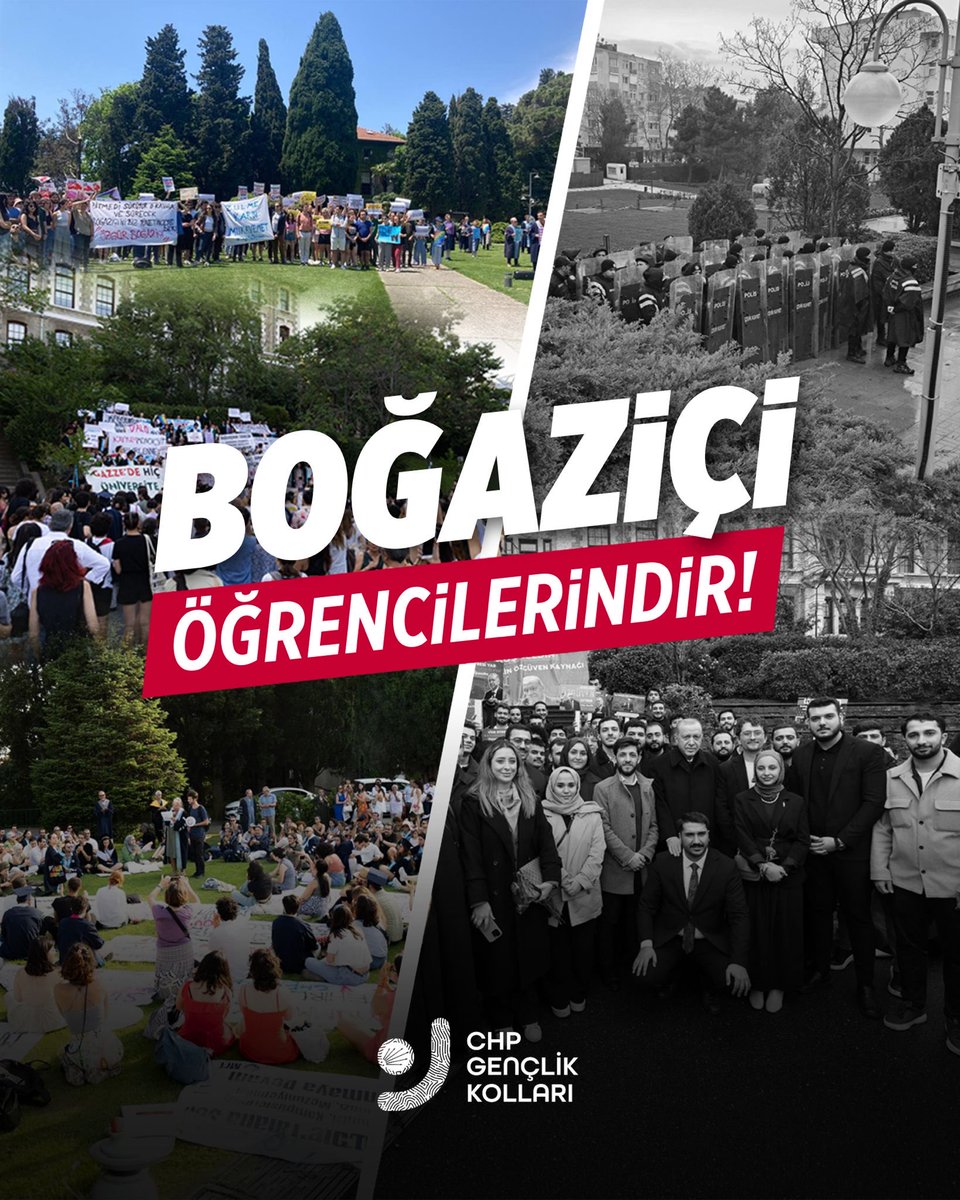 Dersliklerde kayyum, kampüslerde barikat; Boğaziçi öğrencilerindir, öğrenciden korkanlara inat!