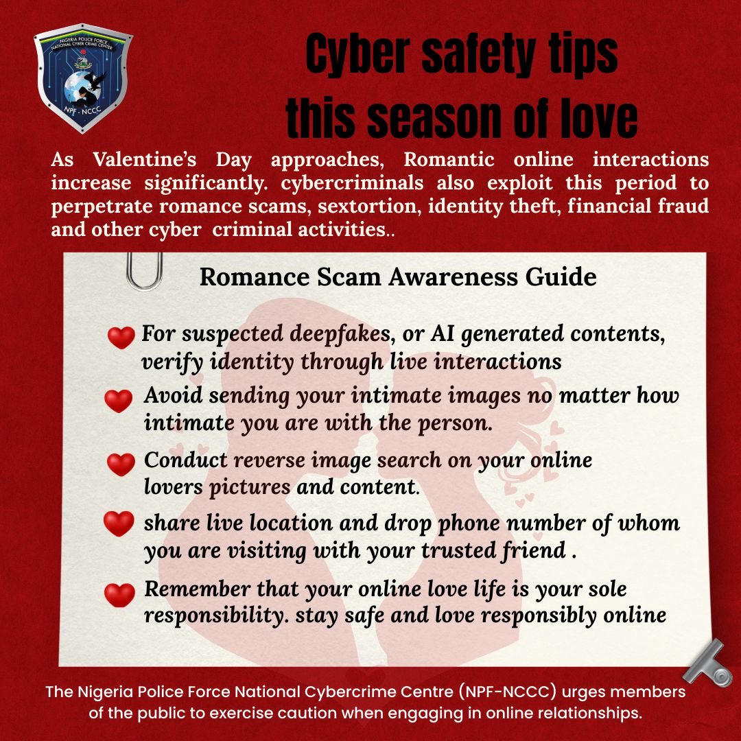 NIGERIA POLICE FORCE -NATIONAL CYBERCRIME CENTER tweet media