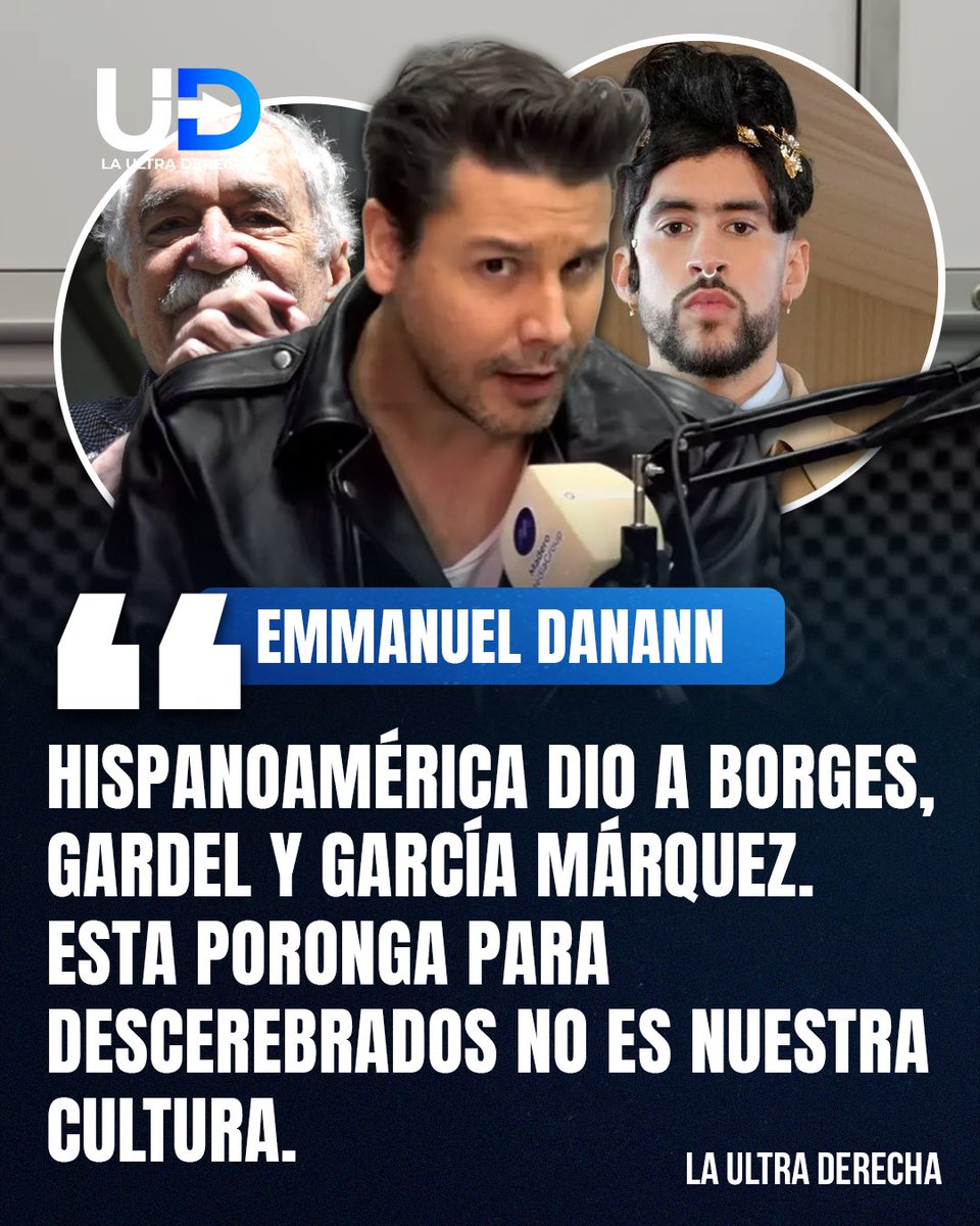 🇦🇷|🚨¡VIRAL! El influencer argentino y ganador del premio Martín Fierro Digital, <a href="/DanannOficial/">Danann</a>, sigue generando polémica con sus críticas en torno al personaje y la figura del mal llamado artista <a href="/sanbenito/">Benito Antonio</a> y su precario show de medio tiempo del Super Bowl, en el que mostró a la