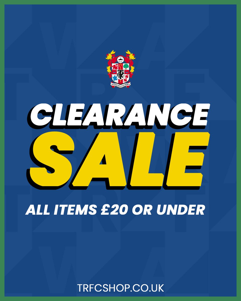 TRFC Official Store tweet media