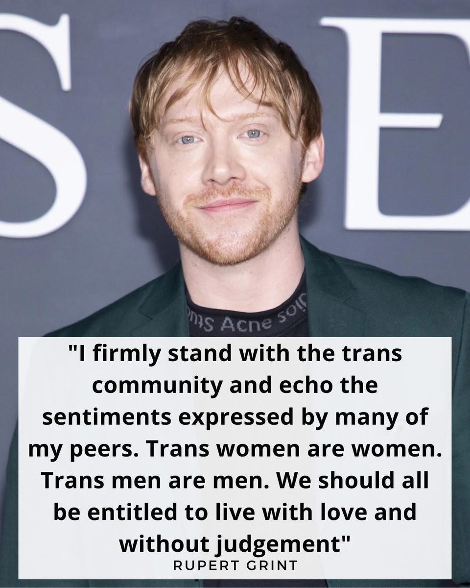 AntiWokeMemes's tweet image. What is your response to Rupert Grint?