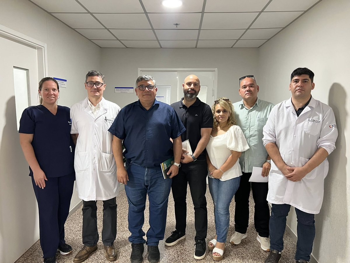 anchymartinez's tweet photo. 🏥🩺 Recibimos en el Hospital General de Itapúa a profesionales de la Maestría en Salud Pública del INS y a estudiantes de Administración Hospitalaria. https://t.co/xBIBswovkr