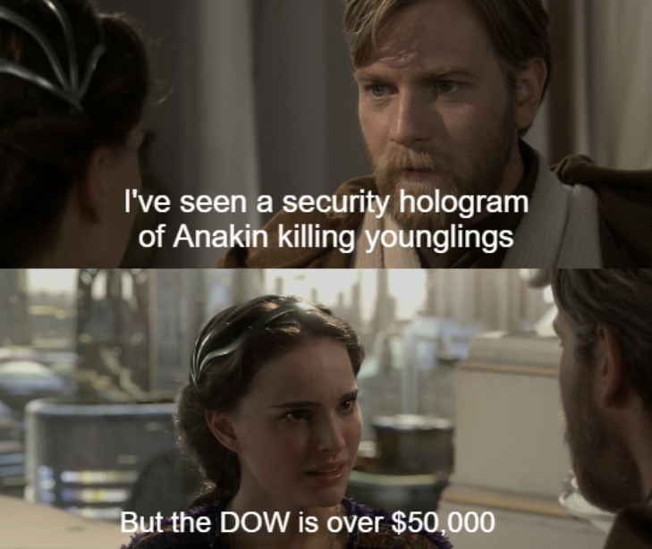 rPrequelMemes's tweet photo. And the NASDAQ is smashing records! https://t.co/Wl3viMYhpg https://t.co/OT0BAT9QeL