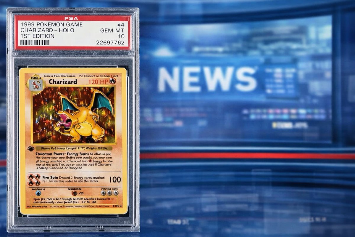 🔴海外ポケカ速報🔴 ついに歴史が動きました🔥 1999年リザードン1st