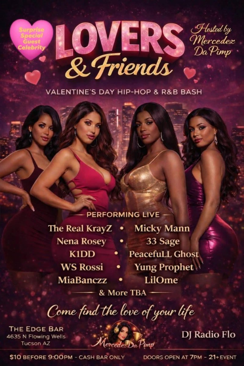 TheRealKrayZ's tweet photo. #Tucson #Arizona I’m in tha building on my grown man shi!  

Let me sing to you on Valentine’s night! https://t.co/DU5DUP8fEc