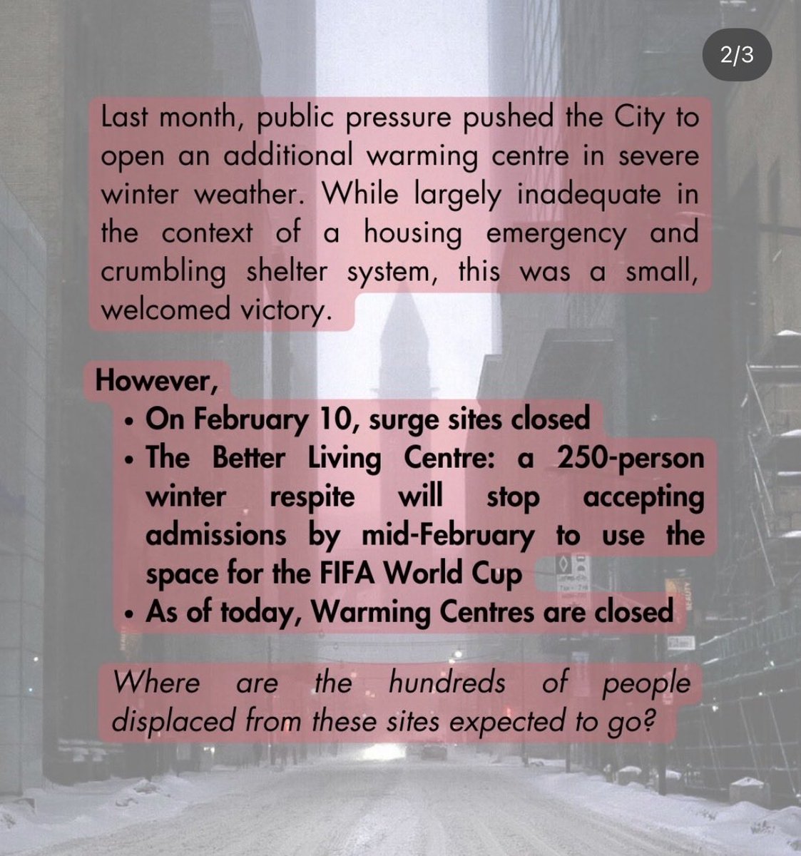 Shelter and Housing Justice Network tweet media