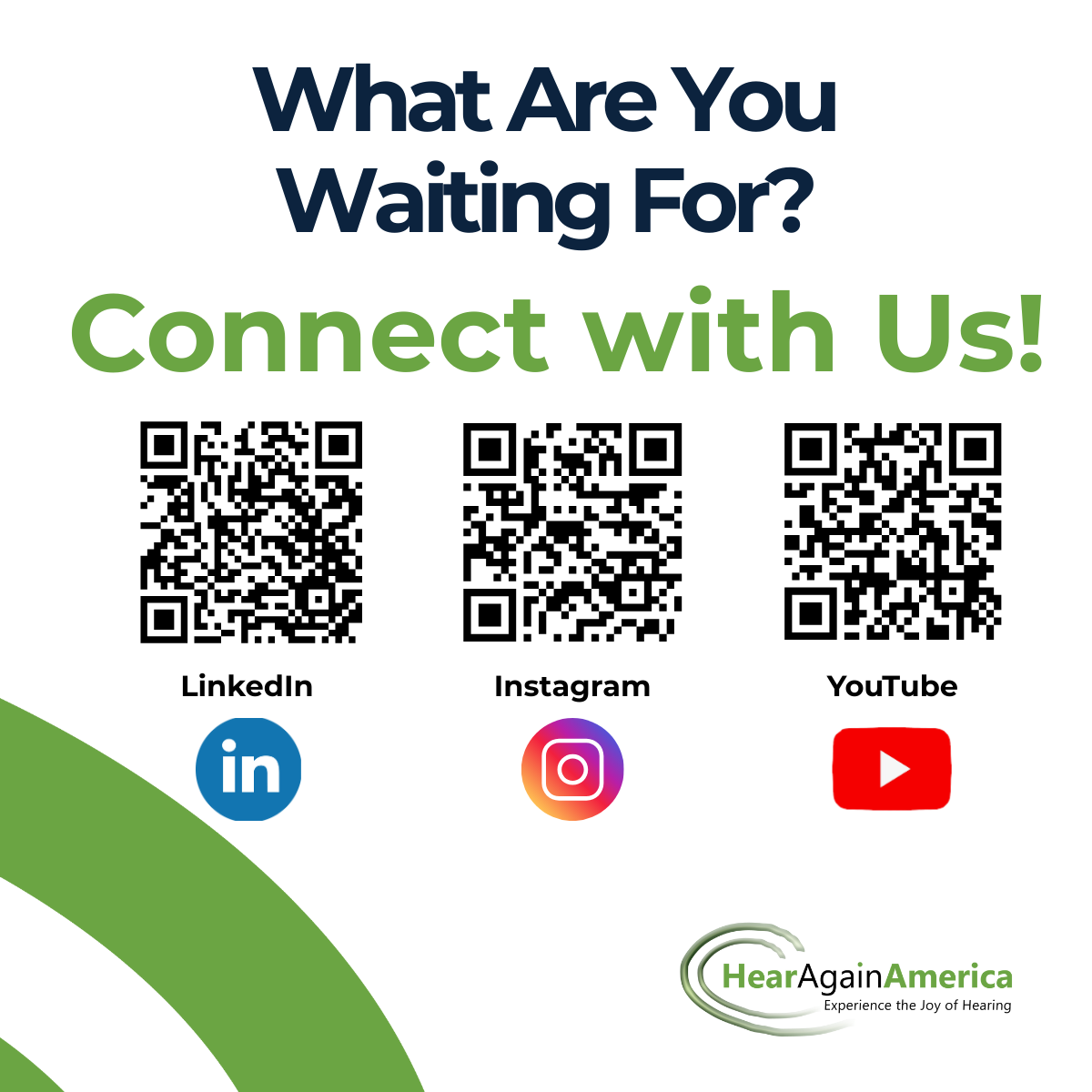 HearAgain1's tweet photo. Lets Connect! 💚💚 https://t.co/QY1B7MBJ9X