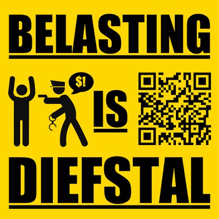 Het positieve aan dit alles is dat mensen het principe ‘belasting is diefstal’ nu wel beginnen te begrijpen! 

Niets vrijwilligs aan…