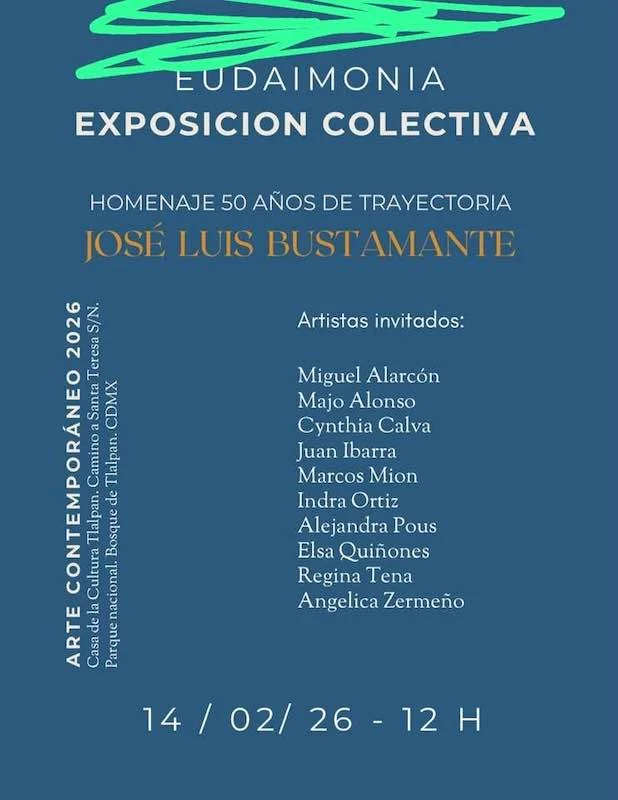 EvidenciaLa's tweet photo. #JoséLuisBustamante celebra 50 años de trayectoria artística con la exposición #EUDAIMONIA en la Casa de Cultura de Tlalpan.  Nota de @JtPilar 📝#CulturaSobreRuedas @Nakachi_Mx @CulturaCiudadMx @martinespinosa 
👉 https://t.co/9DTlC9tBI7  
#50AñosDeArte #ArteMexicano #LuzYAbstracción