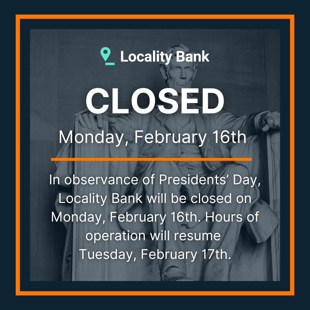 Locality Bank tweet media