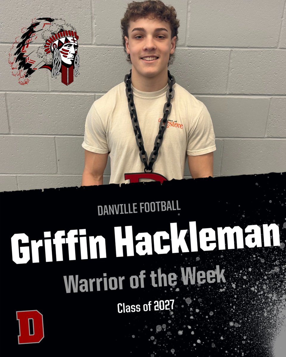 🚨 Danville Football Lifters of the Week 

Elite intensity. Relentless work ethic. Commitment to excellence.

Focused on the process. Stacking great days. Leading by example.

#21Miles