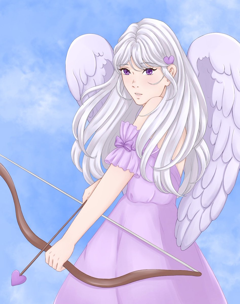 It's Cupid's season 💘🏹🪽🪽
I hope you have great and lovely time.💕💕

#digitalartwork #angel #artist #cupid #sketch #doodleart #ComicArt #ArtistOnX #Valentine #smallartist