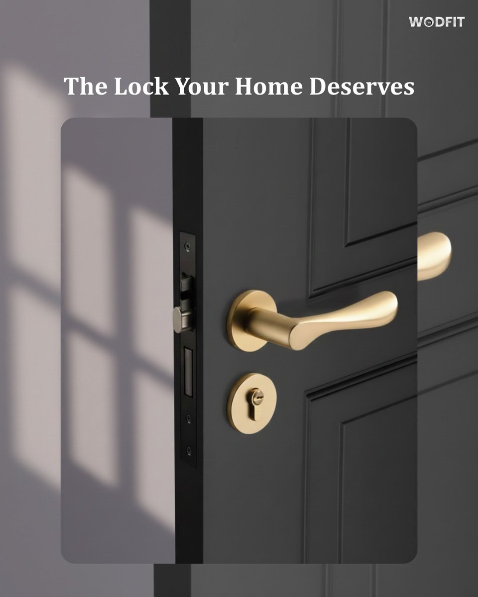 wodfitofficial's tweet image. Premium mortise lock = stronger home security 🔒
Smooth operation. Durable build. Built to last.
Choose Wodfit.
#Wodfit #HomeSecurity #MortiseLock #QualityHardware