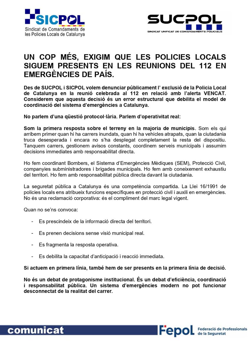 SICPOL Catalunya tweet media