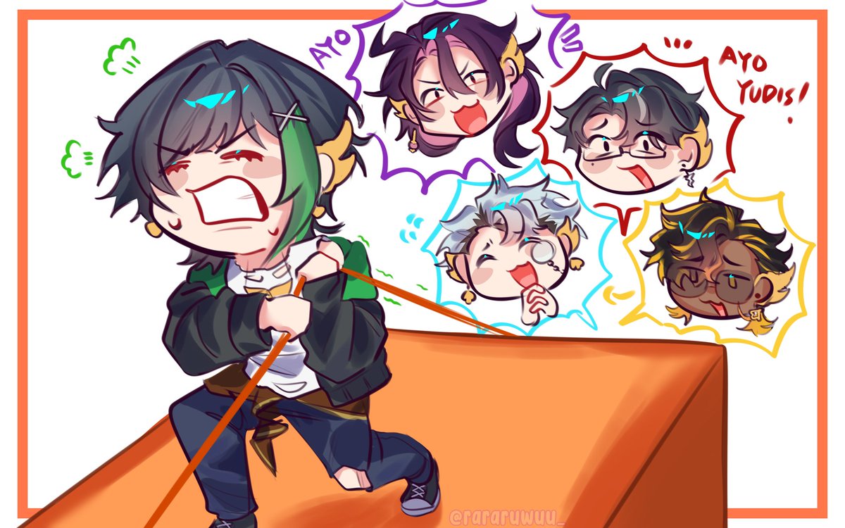 Yudis harapan nusa dan bangsa Pico Park 💔 #YudiArtsbun #Bimajinasi #Artjuna #PourtraitSagara #NakuLukis